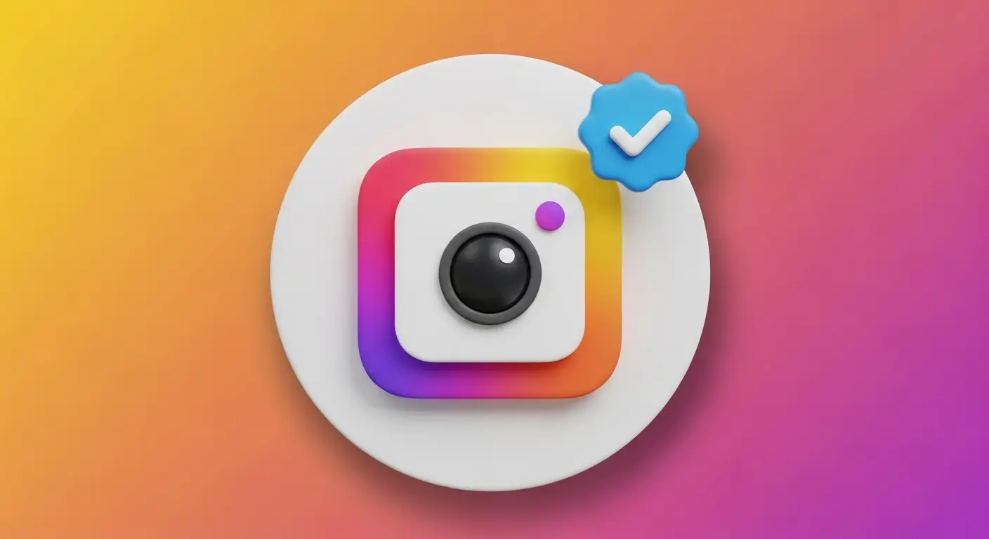 sinal de veríficado no instagram