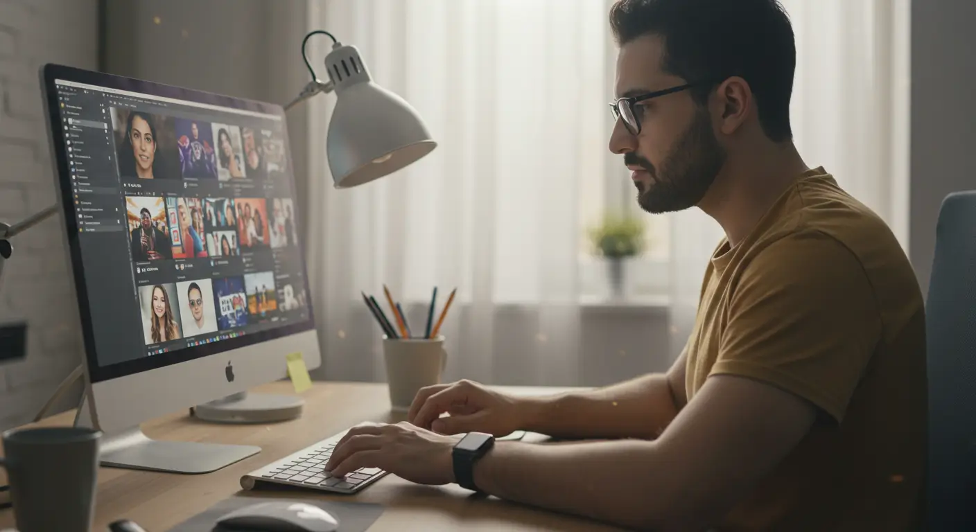 como montar portfólio de social midia