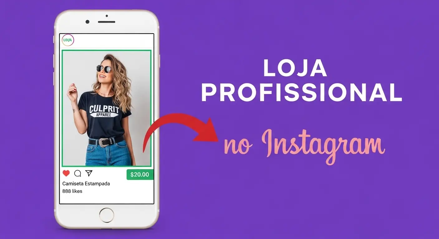 como criar loja no instagram