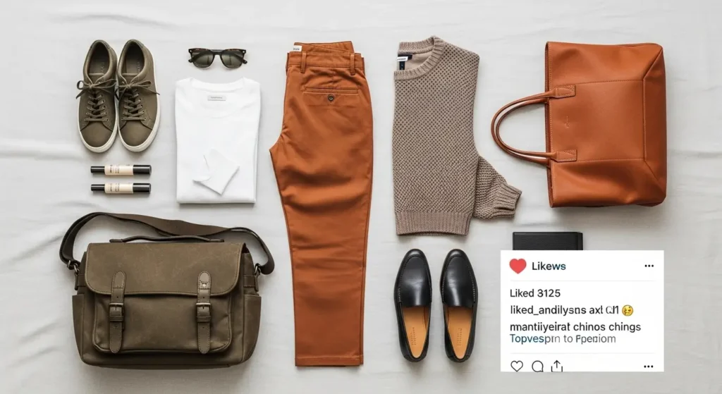 loja de moda masculina