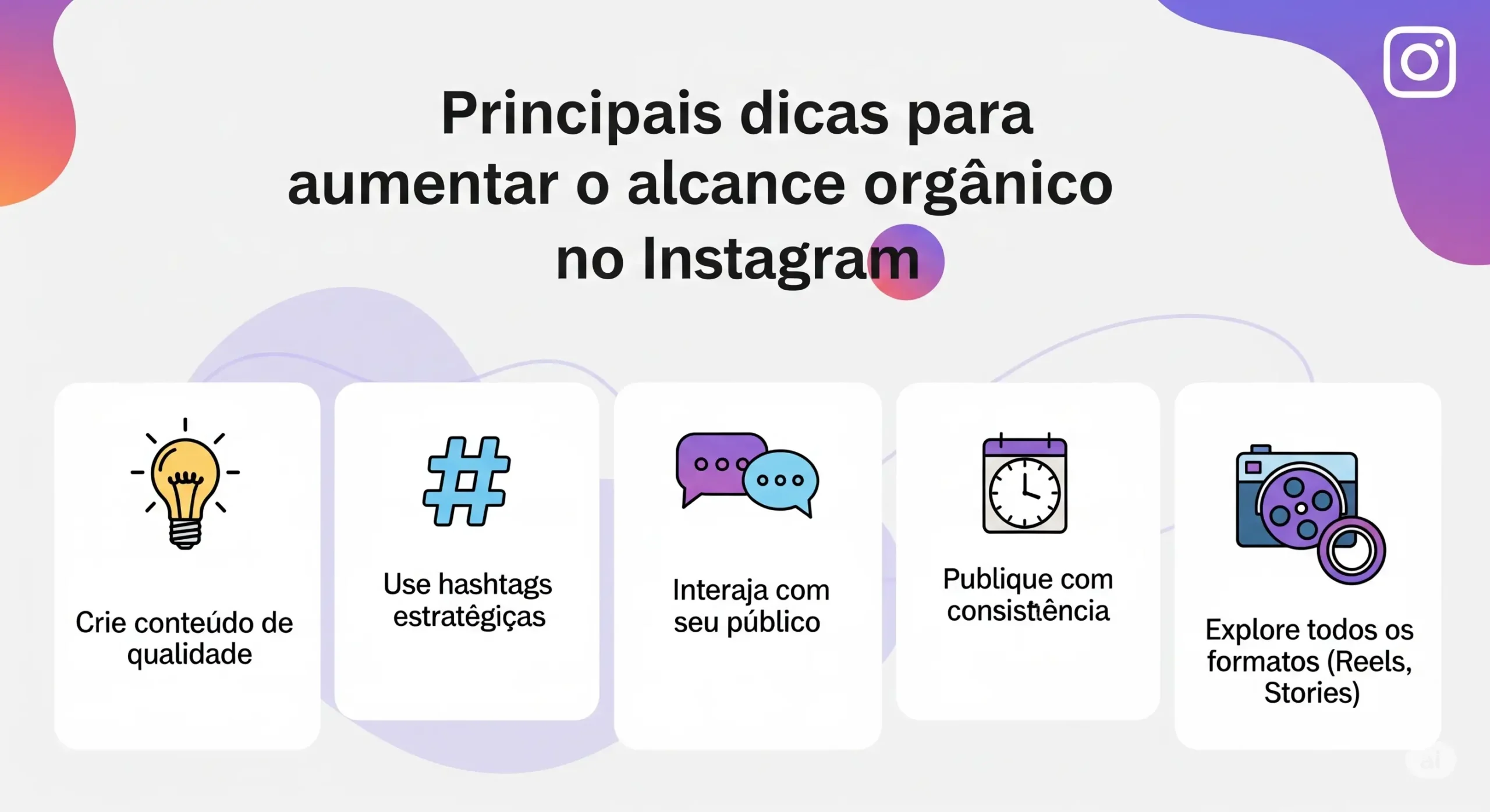 Aumentar alcance orgânico no instagram