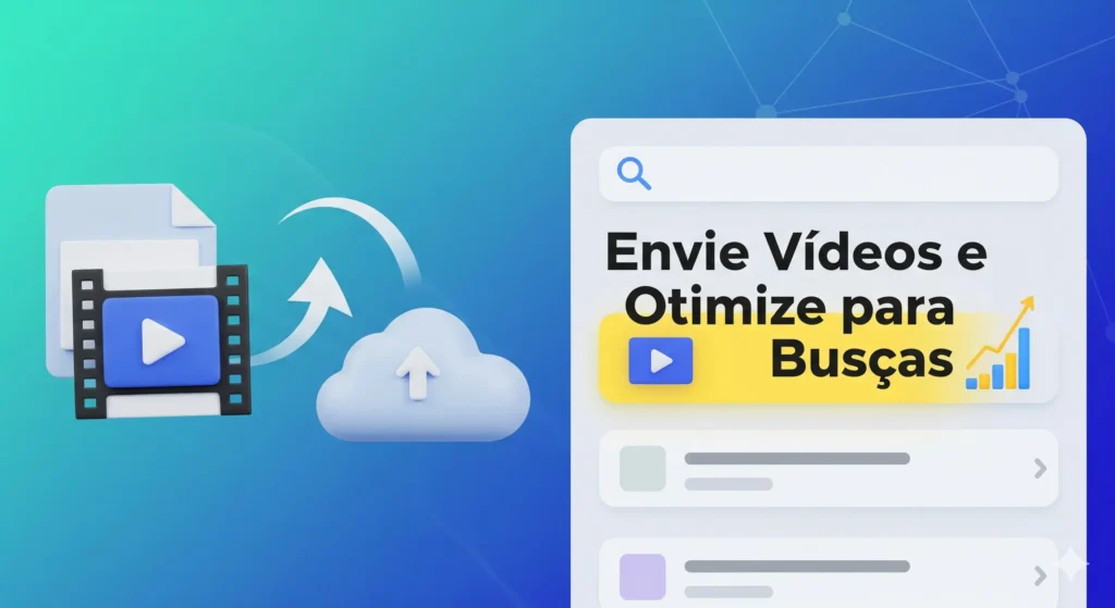 envie videos e otimize para buscas