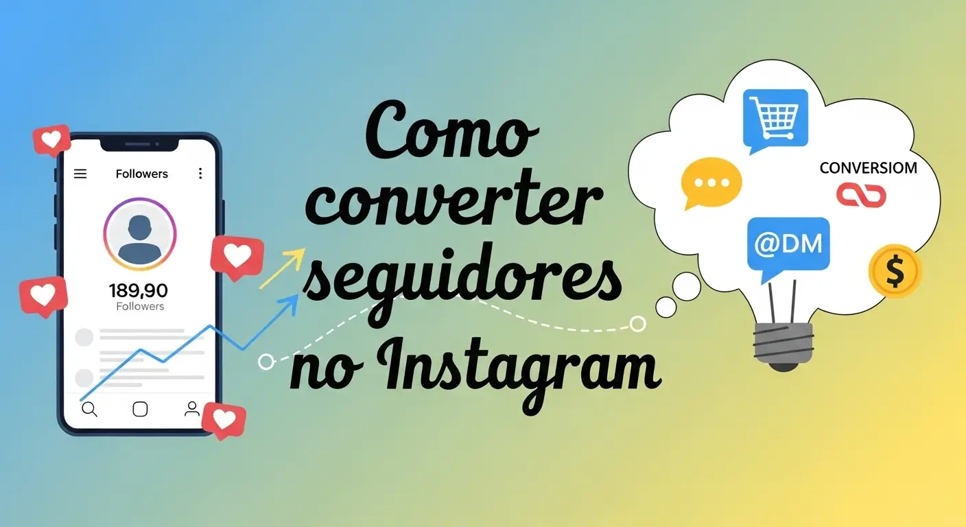 como converter seguidores no instagram
