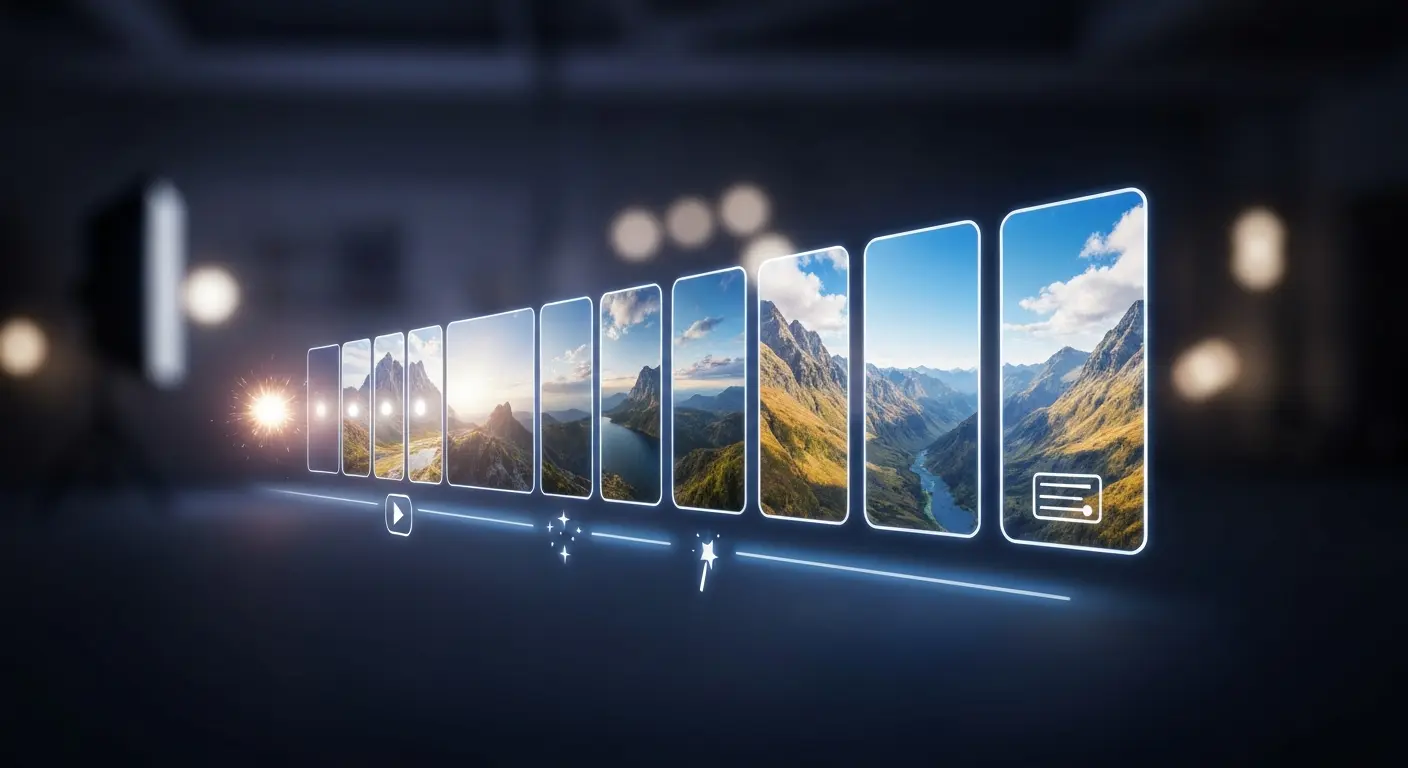 Usuário testando o Google Veo3, com as ferramentas abertas na tela do computador.